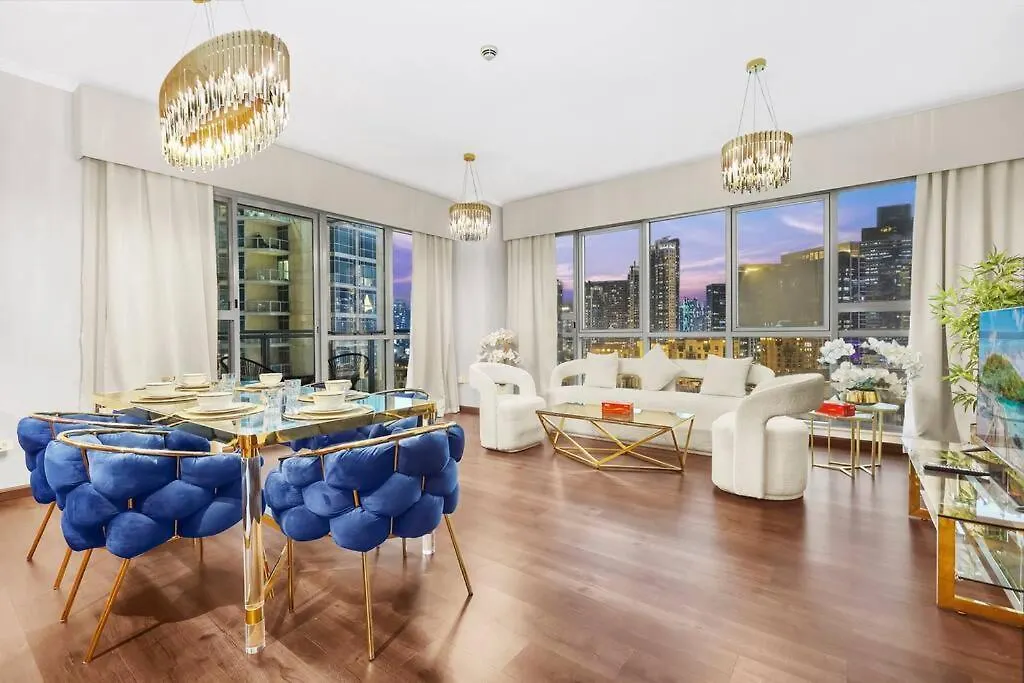 First Class 2Br With Full Dubai Downtown Skyline View Apartment